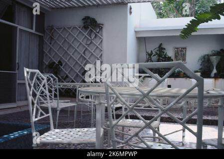 Nouakchott - Embassy Mission Residence - 1982, Vereinigte Staaten Fotos im Zusammenhang mit Botschaften, Konsulaten und anderen Überseegebäuden Stockfoto