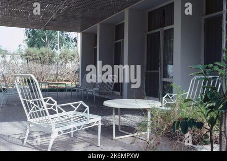 Nouakchott - Embassy Mission Residence - 1982, Vereinigte Staaten Fotos im Zusammenhang mit Botschaften, Konsulaten und anderen Überseegebäuden Stockfoto