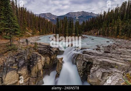 Banff und Jasper National Parak in Alberta, Kanada Stockfoto