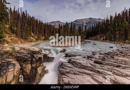 Banff und Jasper National Parak in Alberta, Kanada Stockfoto