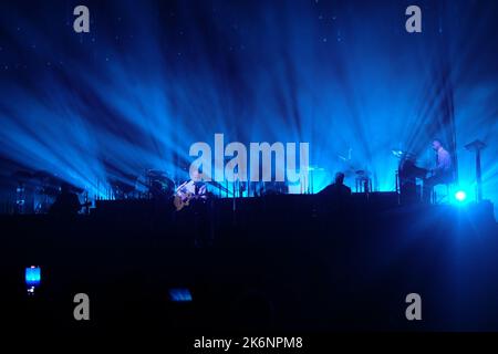 Gran Teatro Morato, Brescia, Italien, 14. Oktober 2022, Negramaro während DER NEGRAMARO - Unplugged European Tour 2022 - Musikkonzert Stockfoto