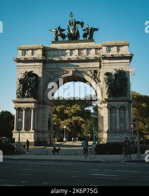 Grand Army Plaza, Brooklyn, New York Stockfoto