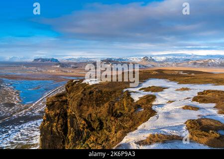 Dyrholaey penisula, Südliche Region, Island, Europa Stockfoto