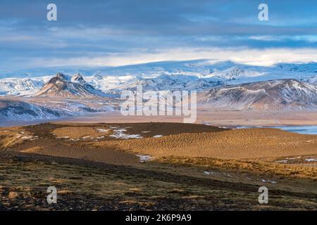 Dyrholaey penisula, Südliche Region, Island, Europa Stockfoto