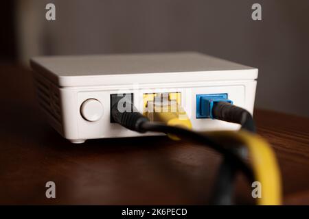 Hochgeschwindigkeits-WLAN-Sender, 5G Router. Stockfoto