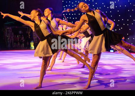 Brentwood Essex 15. Oct 2022 London Festival of Gymnastics, Credit: Ian Davidson/Alamy Live News Stockfoto