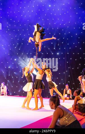 Brentwood Essex 15. Oct 2022 London Festival of Gymnastics, Credit: Ian Davidson/Alamy Live News Stockfoto