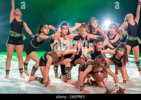 Brentwood Essex 15. Oct 2022 London Festival of Gymnastics, Credit: Ian Davidson/Alamy Live News Stockfoto