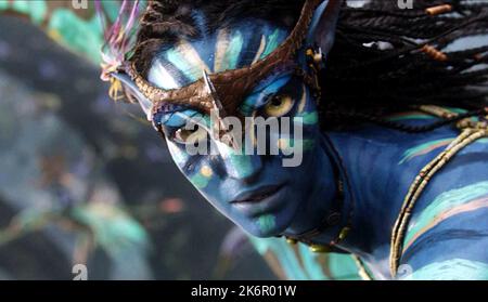 AVATAR 2009 Zoe Saldana Stockfoto