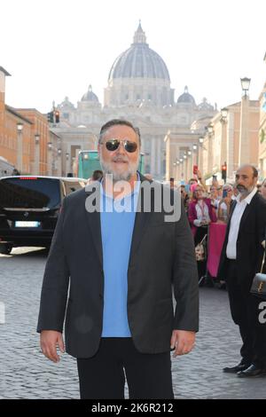Rom, Italien. 15. Oktober 2022. Rome Cinema Fest 2022. Rom Film Fest. Red carpet Russell Crowe Kredit: Unabhängige Fotoagentur/Alamy Live Nachrichten Stockfoto