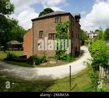 Kings Mill, Marchwheil Mill und ehemalige Ziegelei, Wrexham, North Wales, Stockfoto