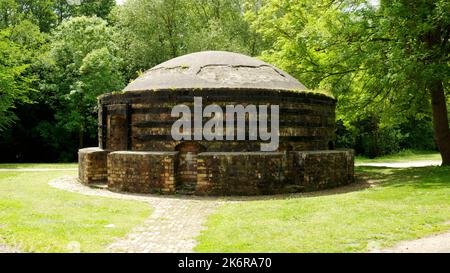 Kings Mill, Marchwheil Mill und ehemalige Ziegelei, Wrexham, North Wales, Stockfoto