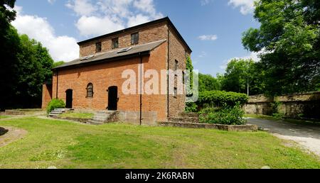 Kings Mill, Marchwheil Mill und ehemalige Ziegelei, Wrexham, North Wales, Stockfoto