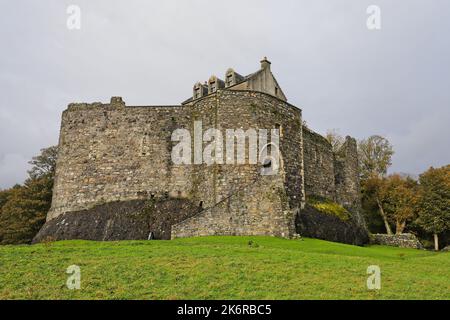 Dunstaffnage Castle Dunbeg Schottland Oktober 2022 Stockfoto