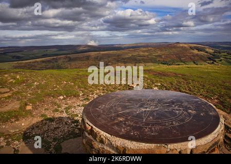 Verlieren Sie Hügel im Peak District Nationalpark, Großbritannien Stockfoto