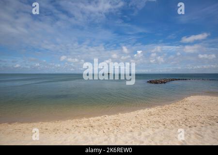 Sylt - Blick auf Fisher am wattenmeer bei Budersand, Sylt, Deutschland, 14.06.2022 Stockfoto