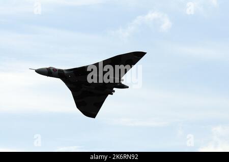 Vulcan XH558 auf der Wales National Airshow, Swansea, 2015. Stockfoto