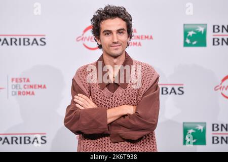 Rom, Italien. 15. Oktober 2022. Luigi Fedele nimmt an der Fotoschau für den Film Rapiniamo Il Duce Teil, die während des Filmfestivals 17. in Rom am 15. Oktober 2022 im Auditorium Parco della Musica in Rom, Italien, stattfand. Foto Andrea Staccioli/Insidefoto Kredit: Insidefoto di andrea staccioli/Alamy Live News Stockfoto