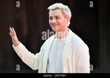 Rom, Italien. 15. Oktober 2022. Lorenzo Richelmy nimmt an der Fotoschau für den Film L'Uomo sulla strada Teil, die während des Filmfestivals 17. in Rom am 15. Oktober 2022 im Auditorium Parco della Musica in Rom, Italien, stattfand. Foto Andrea Staccioli/Insidefoto Kredit: Insidefoto di andrea staccioli/Alamy Live News Stockfoto