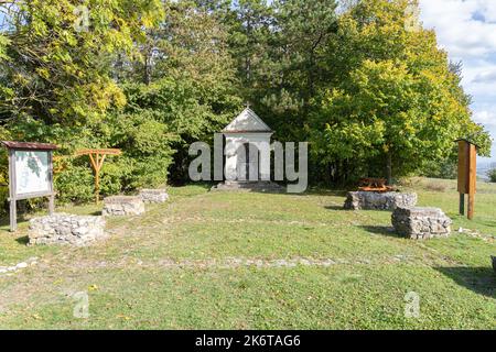 Schrein am Oberleiserberg, Niederösterreich Stockfoto