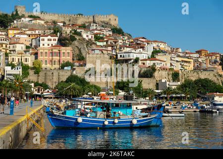 Kavala Stadt im Norden Griechenlands Stockfoto