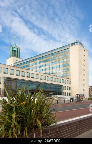 Das Civic Center 1967 in Newcastle upon Tyne, Großbritannien Stockfoto