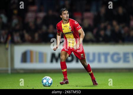 DEVENTER - Mats Deijl von Schieß los. Eagles während des niederländischen Eredivisie-Spiels zwischen Schieß los. Eagles und sc Heerenveen am 15. Oktober 2022 in De Adelaarshorst, Niederlande. ANP BART STOUTJEDIJK Stockfoto