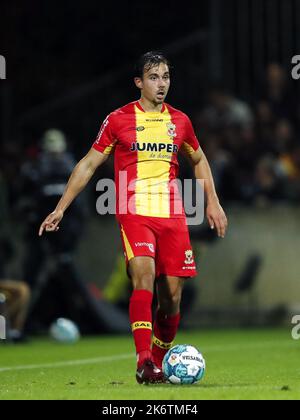 DEVENTER - Mats Deijl von Schieß los. Eagles während des niederländischen Eredivisie-Spiels zwischen Schieß los. Eagles und sc Heerenveen am 15. Oktober 2022 in De Adelaarshorst, Niederlande. ANP BART STOUTJEDIJK Stockfoto