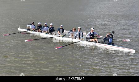 Rudern Acht, Rudern 8, USA Nationalmannschaft beim Canal Cup auf dem ...