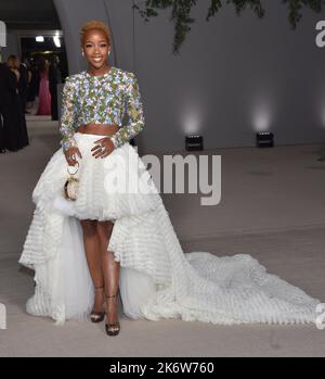 Thuso Mbedu bei der zweiten jährlichen Academy Museum Gala, die am 15. Oktober 2022 im Academy Museum of Motion Picturs in Los Angeles, CA, stattfindet. © OConnor / AFF-USA.com Stockfoto