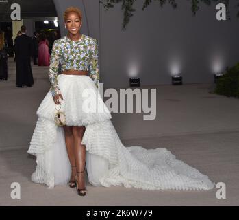 Thuso Mbedu bei der zweiten jährlichen Academy Museum Gala, die am 15. Oktober 2022 im Academy Museum of Motion Picturs in Los Angeles, CA, stattfindet. © OConnor / AFF-USA.com Stockfoto