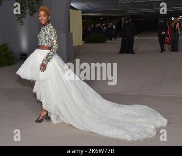 Thuso Mbedu bei der zweiten jährlichen Academy Museum Gala, die am 15. Oktober 2022 im Academy Museum of Motion Picturs in Los Angeles, CA, stattfindet. © OConnor / AFF-USA.com Stockfoto