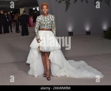 Thuso Mbedu bei der zweiten jährlichen Academy Museum Gala, die am 15. Oktober 2022 im Academy Museum of Motion Picturs in Los Angeles, CA, stattfindet. © OConnor / AFF-USA.com Stockfoto