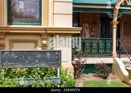 Millthorpe historische Dorfstadt in New South Wales, Australien Stockfoto