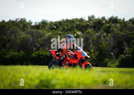 Phillip Island, Australien. 15. Oktober 2022. Qualifying Animoca Brands Australian Grand Prix of MotoGP auf Phillip Island Circuit. 15. Oktober 2022 in Bild: Australien Remy Gardner Clasificacion del Gran Premio de MotoGP de Australia en el Circuito Internacional de Phillip Island. 15 de Octubre de 2022 POOL/ MotoGP.com/Cordon die Pressebilder sind nur für redaktionelle Zwecke bestimmt. Obligatorischer Kredit: © motogp.com Kredit: CORDON PRESS/Alamy Live News Stockfoto