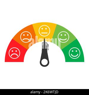 Symbol für Kraftstoffauto-Anzeige, Symbol für Benzinautomobilanzeige, Vektorgrafik für Steuerzeichen. Stock Vektor