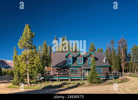 Spirit Lake Lodge, Uinta Range, Ashley National Forest, Utah, USA Stockfoto