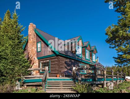 Spirit Lake Lodge, Uinta Range, Ashley National Forest, Utah, USA Stockfoto