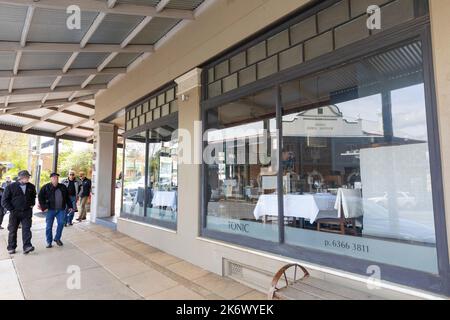 Millthorpe historische Dorfstadt in New South Wales, Australien Stockfoto