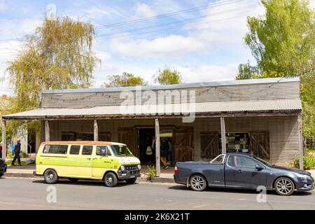 Millthorpe historisches Dorf in der Nähe von Orange im regionalen NSW, Australien Stockfoto