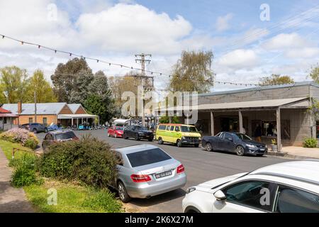 Millthorpe historisches Dorf in der Nähe von Orange im regionalen NSW, Australien Stockfoto