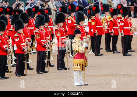 The Colonel's Review, Trooping the Color, London, England, Großbritannien Stockfoto