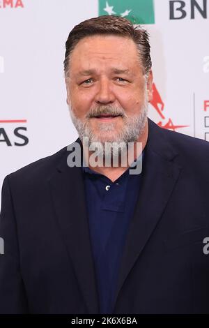 Rom, Italien. 16. Oktober 2022. Rome Cinema Fest 2022. Rom Film Fest. Fotofilm „Poker Face“. Im Bild: Russell Crowe Kredit: Unabhängige Fotoagentur/Alamy Live News Stockfoto