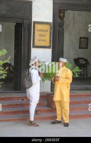 STEINSTADT SANSIBAR TANSANIA Stockfoto