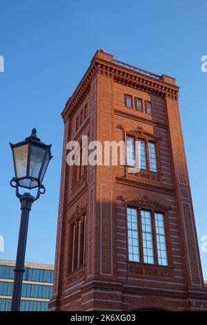 Karl Friedrich Schinkel Bauakademie, Rekonstruktion // Rekonstruktion der Karl Friedrich Schinkel Bauakademie Stockfoto