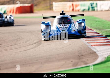 21 KAISER Matthias (Lie), LAURENT Thomas (Fra), DE WILDE Ugo (bel), Muhlner Motorsport, Orca 07 - Gibson, Aktion während der 4 Stunden von Portimao 2022, 6. Lauf der 2022 European Le Mans Series auf dem Algarve International Circuit vom 23. Bis 25. September in Portimao, Portugal - Foto: Joao Filipe/DPPI/LiveMedia Stockfoto