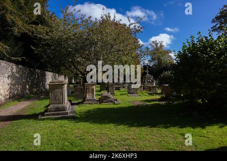 Bilder Von Der Pfarrkirche In Cirencester, Genannt St. John Baptist, Die Die Zweite Hauptstadt Des Römischen Britanniens War, Genannt Corinium. Stockfoto