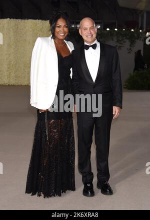 Tracy James und Brian Robbins kommen zur zweiten jährlichen Academy Museum Gala, die am 15. Oktober 2022 im Academy Museum of Motion Picturs in Los Angeles, CA, stattfindet. © Janet Gough / AFF-USA.COM Stockfoto