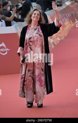 Rom, Italien. 16. Oktober 2022. Stefania Sandrelli besucht den roten Teppich des Films „Astolfo“ beim Rome Film Fest im Auditorium Parco della Musica. Kredit: SOPA Images Limited/Alamy Live Nachrichten Stockfoto