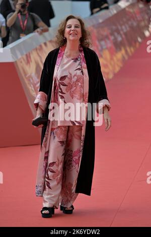Rom, Italien. 16. Oktober 2022. Stefania Sandrelli besucht den roten Teppich des Films „Astolfo“ beim Rome Film Fest im Auditorium Parco della Musica. Kredit: SOPA Images Limited/Alamy Live Nachrichten Stockfoto
